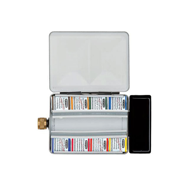 シュミンケ ホラダム固形水彩絵具 8色セット(水筒付) 74408