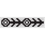 オスコラボ ちいさな手しごと針しごと　バンドはんこ BD003