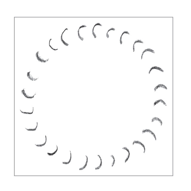 オスコラボ カタチ×ソラモヨウスタンプ おひさま