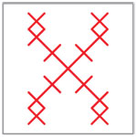 乐天商城 - オスコラボ ちいさな手しごと針しごと クロスステッチのABC CR_X