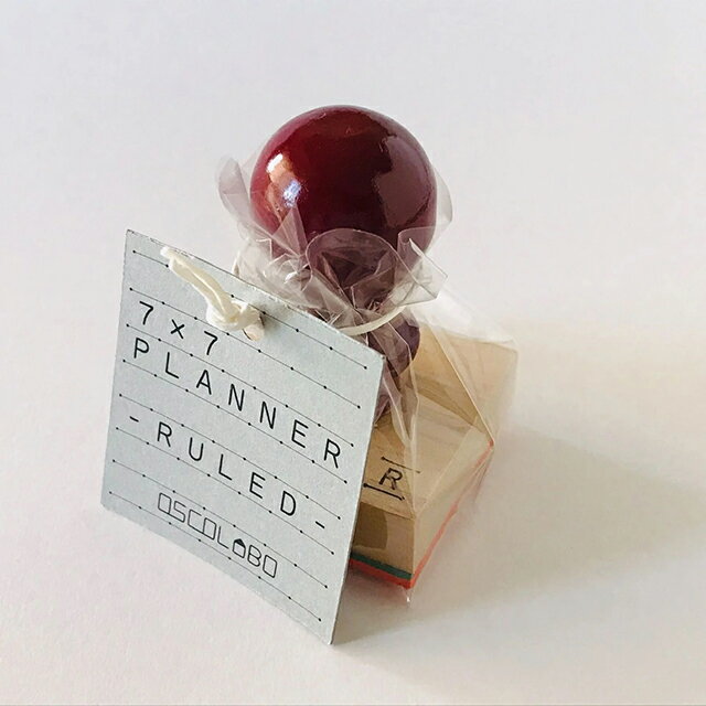 オスコラボ 7x7PLANNER 罫線[ruled] PL002