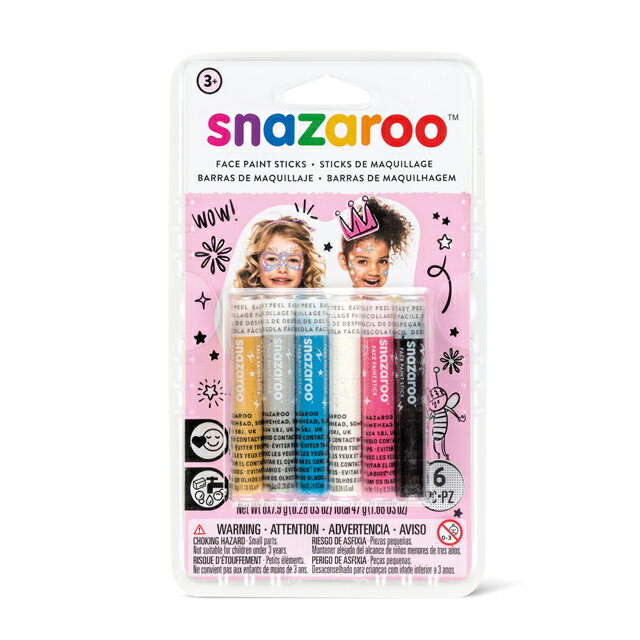 Rakuten - 【30%OFF!!】スナザルー スティック 6色セット 18ml プリンセス＆フェアリー