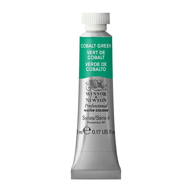 樂天商城 - W&N プロフェッショナル・ウォーターカラー 5ml 184 コバルトグリーン
