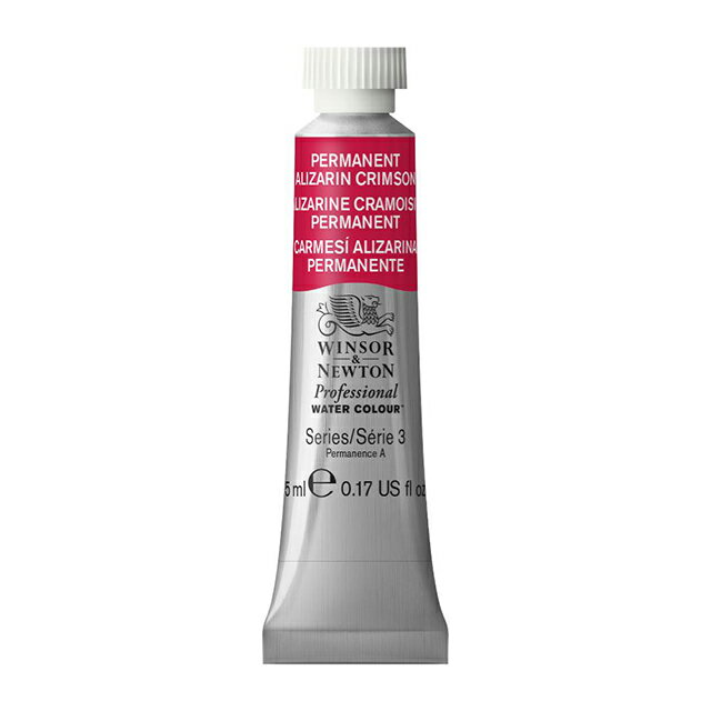 Rakuten - W&N プロフェッショナル・ウォーターカラー 5ml 466 パーマネント アリザリンクリムソン