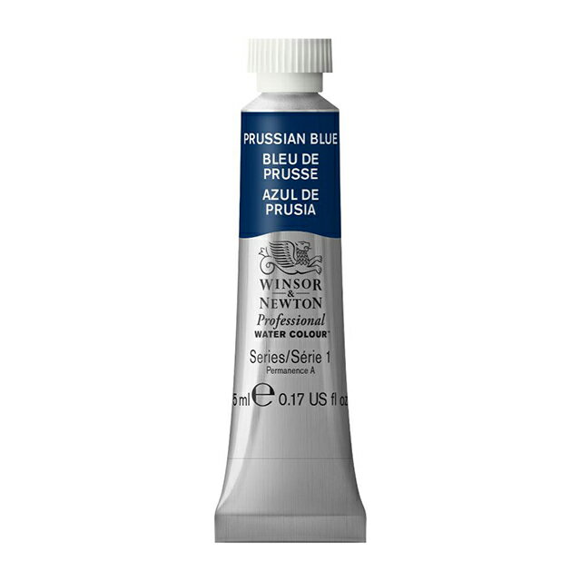 乐天商城 - W&N プロフェッショナル・ウォーターカラー 5ml 538 プルシアンブルー