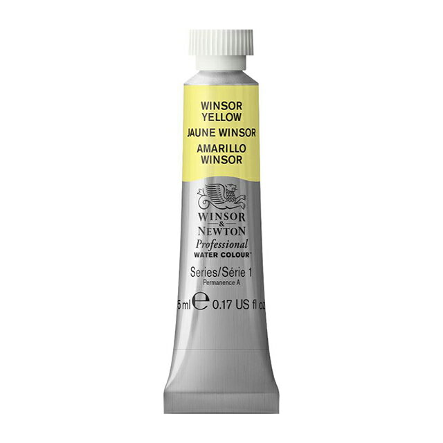 Rakuten - W&N プロフェッショナル・ウォーターカラー 5ml 730 ウインザーイエロー