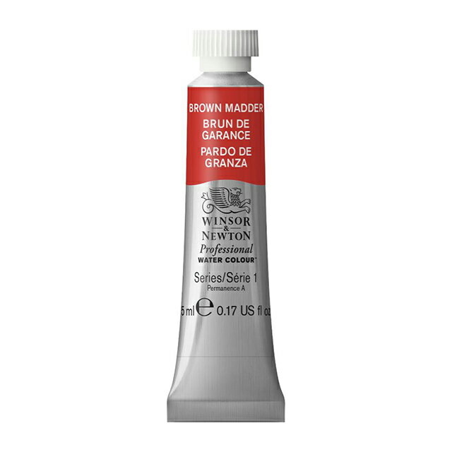 Rakuten - W&N プロフェッショナル・ウォーターカラー 5ml 056 ブラウンマダー