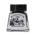 W&N ドローイングインク 14ml ボトル 030 ブラックインディアンインク