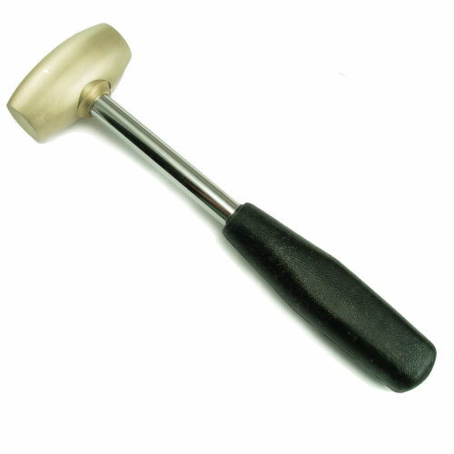 真鍮ハンマー 彫金 刻印打刻用 HAM17 金槌 かなづち