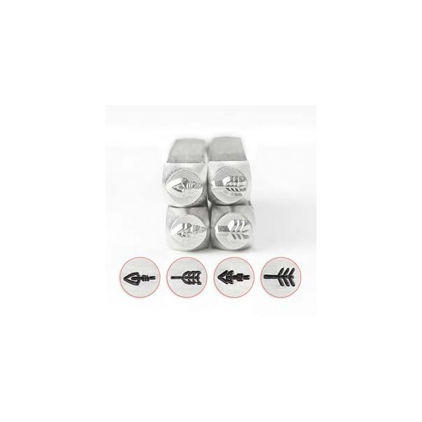 Impress Art デザインスタンプ Arrows (4種セット) 刻印 インプレスアート