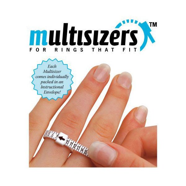 MULTISIZER マルチサイザー　リングサイズベルト　　簡単 リング 指輪 サイズ 計測 採寸 確認