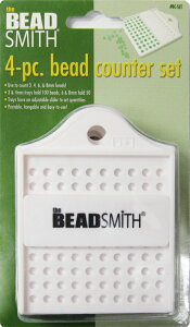 ビーズカウンターセット 4枚組 3/4/6/8mm　 ビーズ カウント 数量 簡単 beadsmith BC-SET 手芸 クラフト ハンドメイド 工具