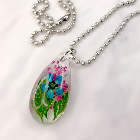 アメリカ発 レジンツールブランド Jewelry Made By Me ドライフラワー ペンダント ネックレス トップ Diy キット Uv きらきら 手芸 R 開店記念セール レジン キラキラ 初心者 ハンドメイド 樹脂 レジンアクセサリー アート クラフト フラワー 花