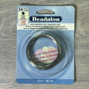 Beadalon シルバー カラー アメリカ製 テグス ステンレス ワイヤー ビーダロン ナイロンコート 大巻 手芸 クラフト ハンドメイド 工具