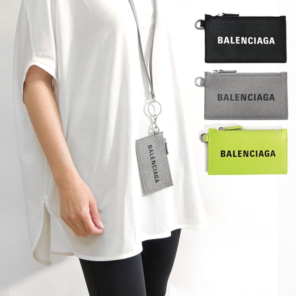 BALENCIAGA カードケース付きキーリング 594548 バレンシアガ メンズ レディース ユニセックスのサムネイル