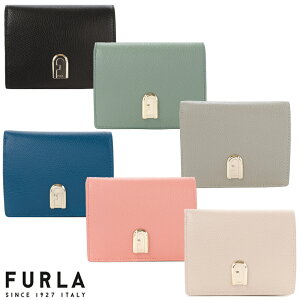 FURLA PDF7ACO ARE000 1007 二つ折り コンパクト 折りたたみ ミニ財布 小銭入付き