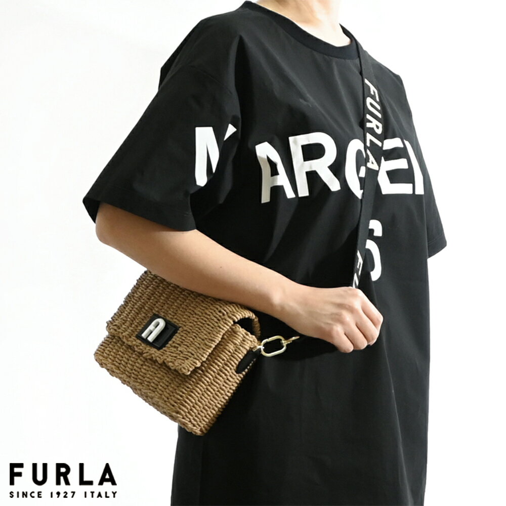 フルラ ショルダーバッグ（レディース） FURLA フルラ ソフト ミニ クロスボディバッグ ショルダーバック ソフトバック ロゴバック 1927 SOFT WB00339 BX0634 1039S