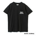 BANKS JOURNAL バンクス ジャーナル SHORES TEE ショアーズハワイTシャツ SMTS0097 メンズ Tシャツ カットソー レディース 半袖 クルーネック 丸首 丸襟ユニセックス 黒 ブラック