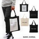 BANKS JOURNAL バンクス ジャーナル キャンバス トートバック エコバック サブバック 買い物袋 ショッピングバック 学生 生地 帆布 黒 メンズ ...