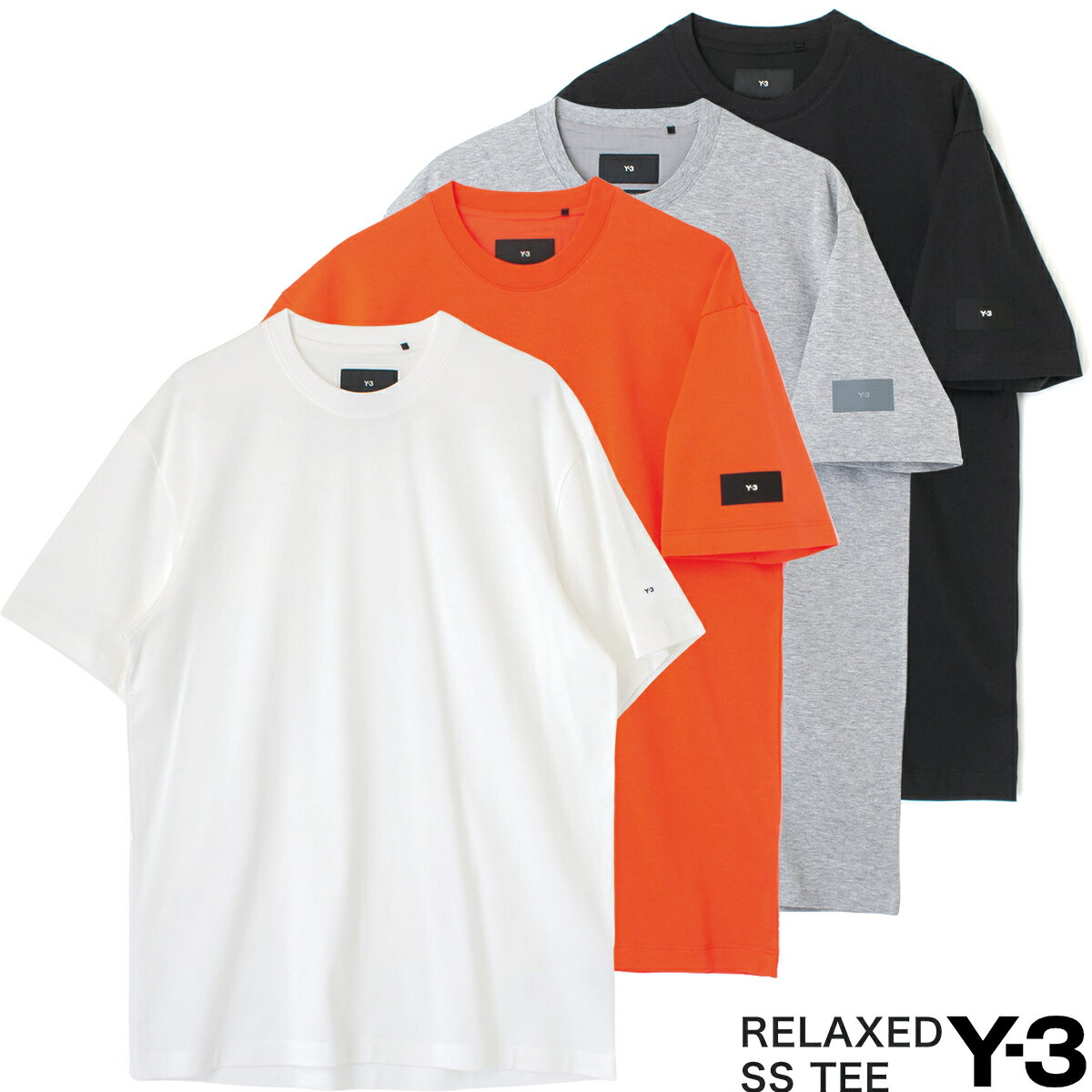 【2023年 春夏新作】 Y-3 RELAXED SS TEE 半袖 ロゴ IB4787 IB4786 IB4773 H44798 ワイスリー メンズ men Tシャツ レディース ladies ユニセックス クルーネック カットソー