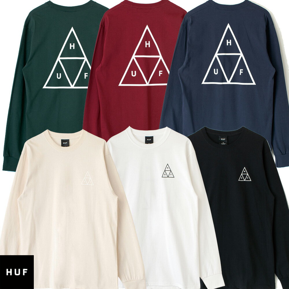 HUF ESSENTIAL TT L/S TEE TS01546