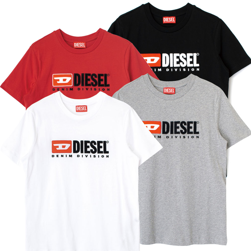 DIESEL ǥ TT-REG-DIV T-SHIRT A05033 0AAXJ Ⱦµ T 롼ͥå åȥ ǥ...