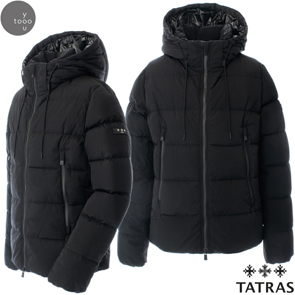 TATRAS タトラス SINAMI シナミ ダウンジャケット MTLA23A4183-D メンズ 黒 Black ショート丈 海外正規品