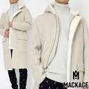 【マラソンポイント5倍 5/16 01:59まで】 MACKAGE マッカージュ ダブルフェイス ウール コート ABRAHAM メンズ 海外正規品 [poin...