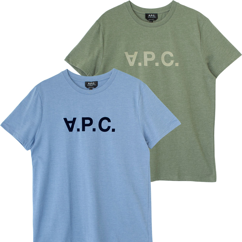 A.P.C. T-SHIRT VPC COLOR H Tシャツ COETR H26943 半袖 クルーネック カットソー メンズ レディース ユニセックス