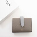【マラソンポイント3倍 5/16 01:59まで】そのまま渡せる プレゼント CELINE セリーヌ スモール ストラップウォレット ブランド財布 レディース ...