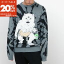【スーパーSALE 20%OFF】Rip N Dip リップンディップ_ X NERM KNIT SWEATER RND9515 セーター ニット_ メンズ レディース ユニセックス ネコ スケボー スケートボード