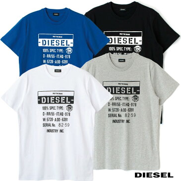 DIESEL ディーゼル tシャツ 半袖 Tシャツ カットソー T-DIEGO-S1メンズ レディース ユニセックス 男女兼用 オシャレ 大人 かっこいい カッコイイ 00SEFZ 0091A