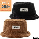 BALR. ボーラー TEDDY BUCKET HAT ハット 帽子 B6110.1021 ハット 黒 black ロゴ_ メンズ レディース ユニセックス [...
