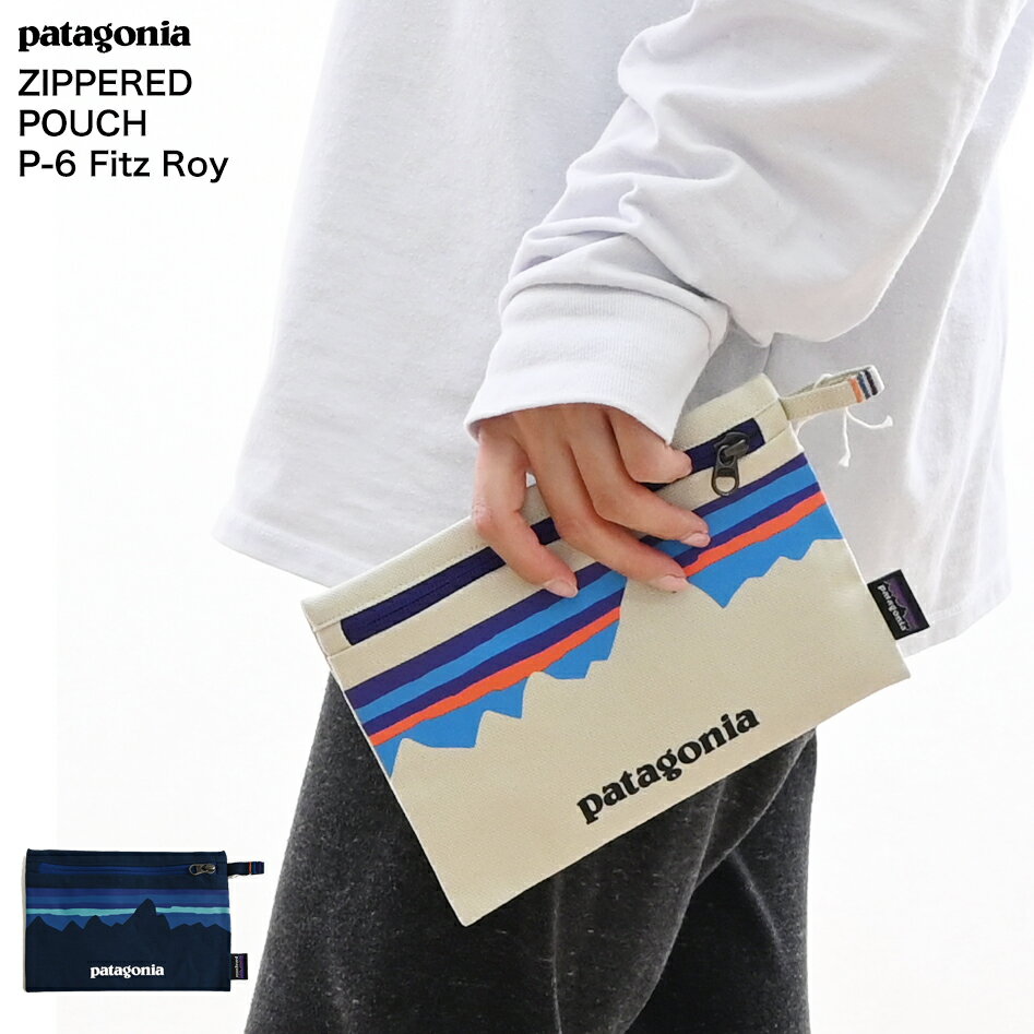 patagonia ZIPPERED POUCH P-6 Fitz Roy 59290 ѥ˥ ݡ ʪ  ǥ