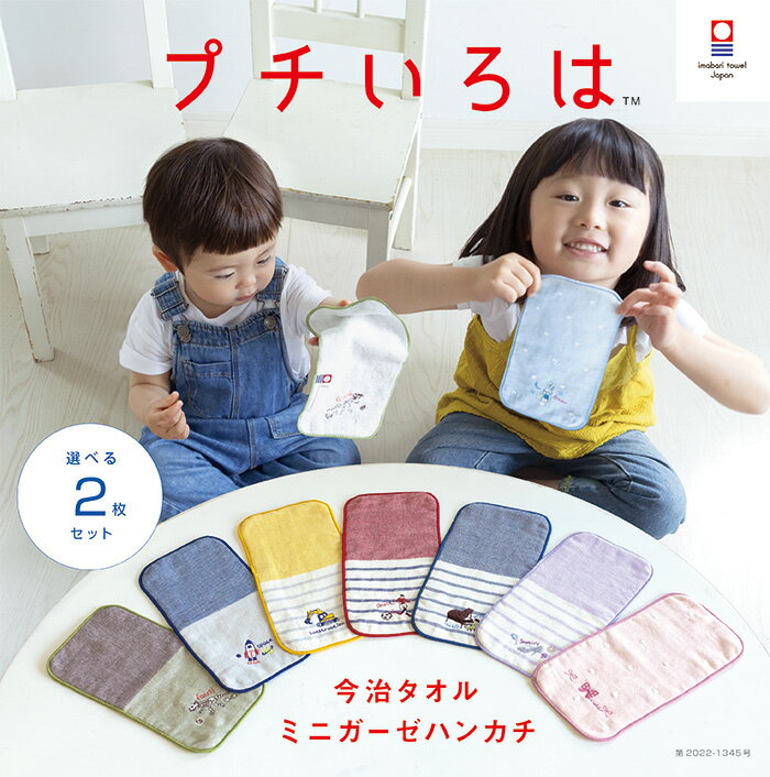 2枚セット ハンカチ 子供 今治タオ