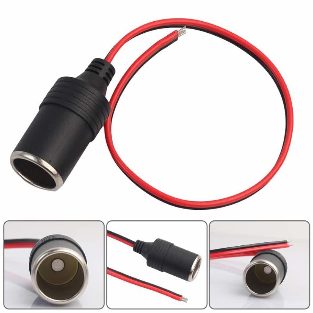 【安心の保証付き】シガーソケットメス10個セット12V/24V対応検ETCドライブレコーダー増設電源シガーライター