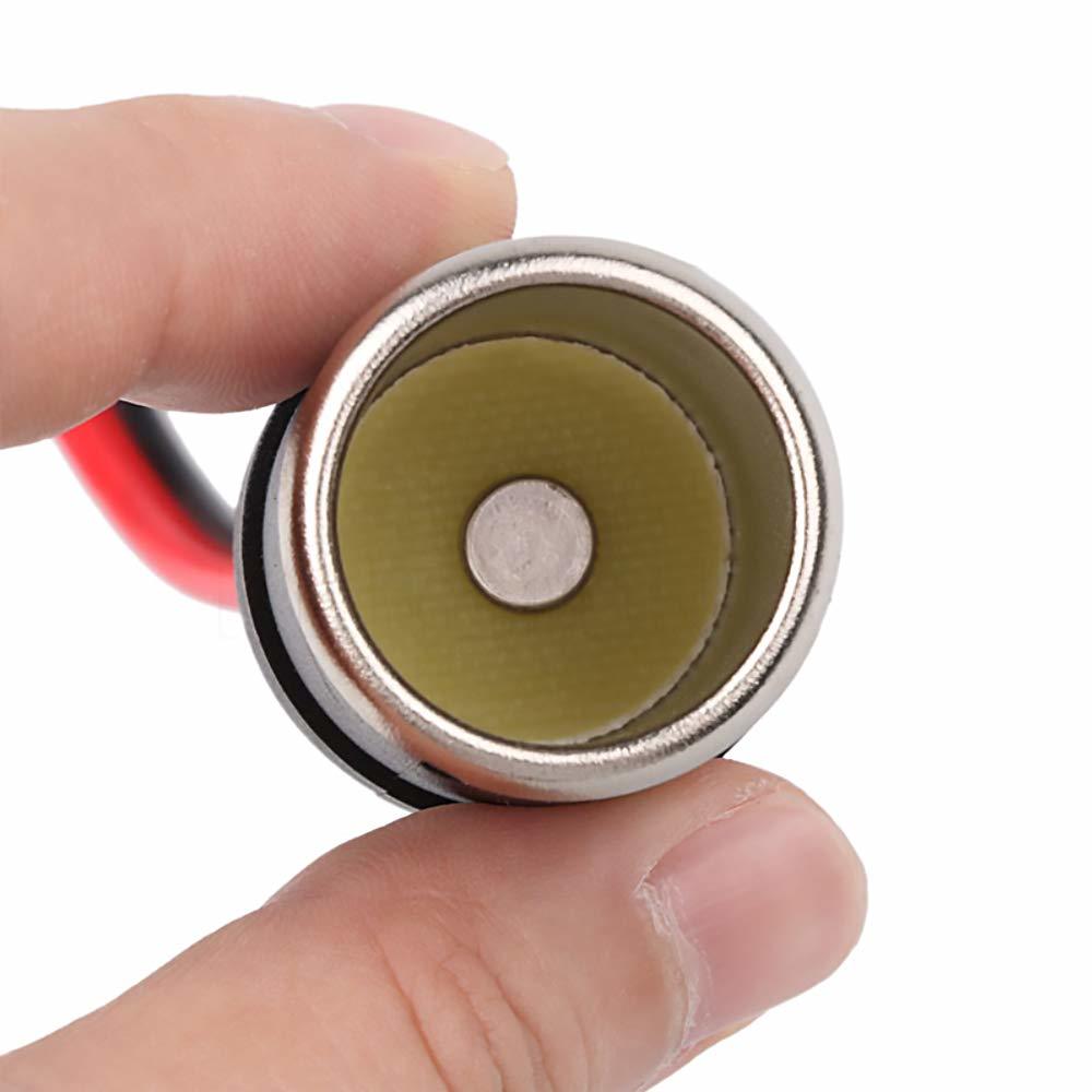 【安心の保証付き】シガーソケットメス10個セット12V/24V対応検ETCドライブレコーダー増設電源シガーライター