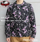 JELADO ジェラード SG81117 50年代 オープンカラーシャツ Westcoast Shirt Special Print ウエストコーストシャツ ヴィンテージ スペシャルプリント 長袖シャツ