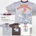 TOYS MAcCOY トイズマッコイ TMC2408 WOODY WOODPECKER TEE WOODY WOODPECKER IN THE SPACE ウッディ ウッドペッカー スペースシャトル ディスカバリー号 プリント Tシャツ sts-70 リンガー 綿100％ アメカジ 半袖 Tシャツ