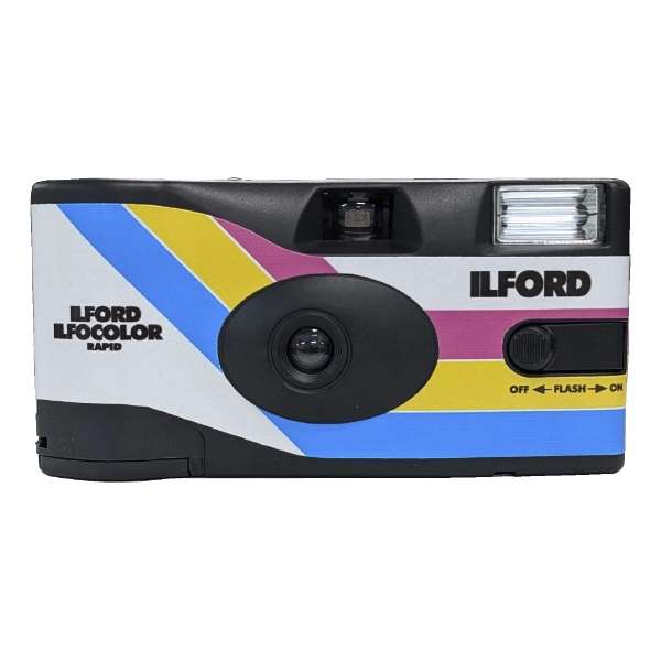 ILFORD　ILFOCOLOR RAPID イルフォカラー ラピッド　レンズ付きフィルム ISO400 27枚撮り