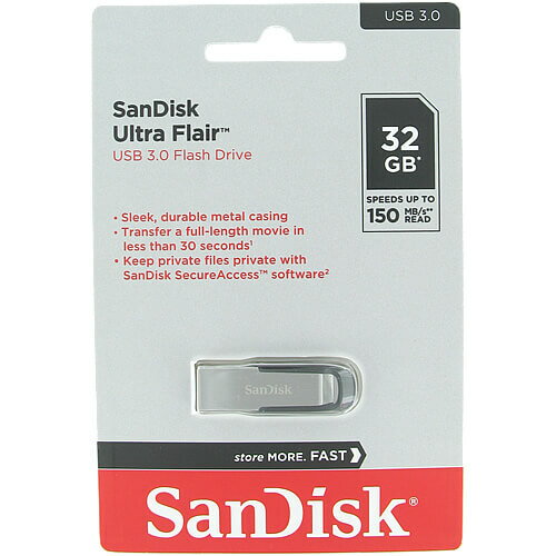 SanDisk USBtbV[ 32GB USB3.0@SDCZ73-032G-G46