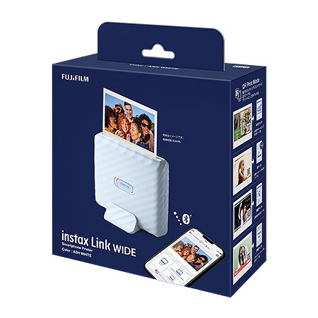 �ڥ�������FUJIFILM �ե��ե���� instax Link WIDE ���å���ۥ磻�ȡ��Ҷ������ꥹ�ޥ����ץ쥼���