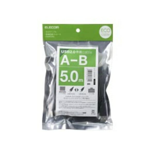 ELECOM ���쥳�ࡡU2C-JB50BK��A-B��ECO�����֥롡5.0m