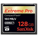 SanDisk サンディスク CompactFlash コンパクトフラッシュ SDCFXPS-128G-J92 [エクストリーム　プロ 128GB UDMA7対応]
