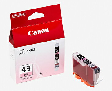 Rakuten - 【純正】Canon キヤノン インクカートリッジ BCI-43 PM フォトマゼンタ