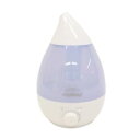 【在庫限り 花粉の季節に】ヒロ・コーポレーション 超音波 アロマ LED 加湿器 レイドロップ 2.4L KH-202 WH