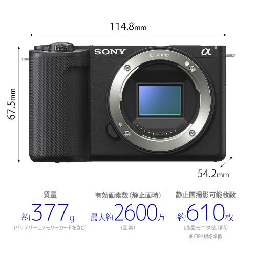 【新品】SONY ソニー VLOGCAM ZV...の紹介画像2