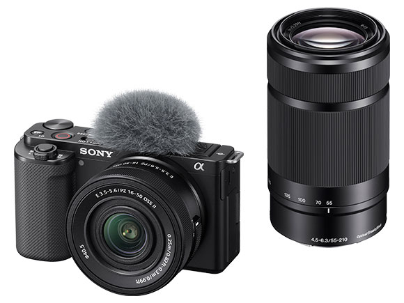 Rakuten - 【新品】SONY ソニー VLOGCAM ZV-E10 ダブルズームレンズキット ブラック [ZV-E10X B]