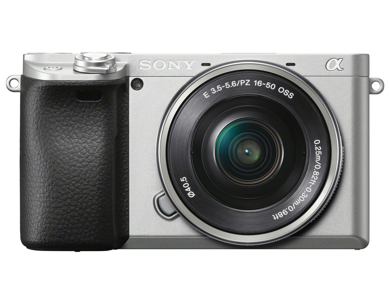 【新品】ソニー SONY α6400 パワーズームレンズキット (シルバー) [ILCE-6400L S] (ボディ + 標準レンズ「E PZ 16-50mm F3.5-5.6 OSS」)