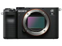 【新品】ソニー SONY α7C ボディ (ブラック) [ILCE-7C B] (レンズ別売)